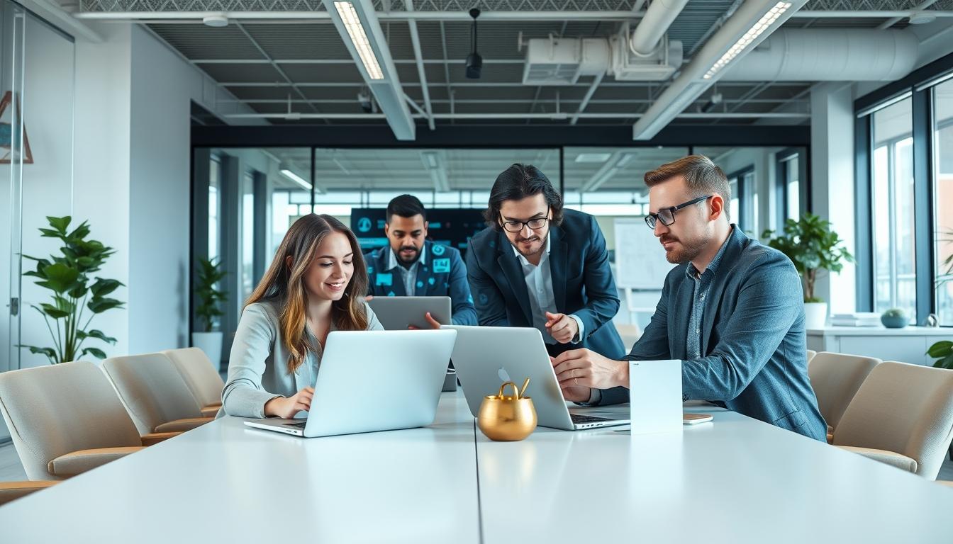 Digital integration architecture and business data flow